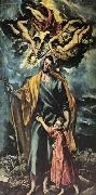 St Joseph and the Christ Child, GRECO, El